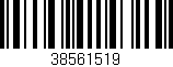 Código de barras (EAN, GTIN, SKU, ISBN): '38561519'