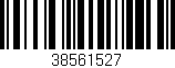 Código de barras (EAN, GTIN, SKU, ISBN): '38561527'