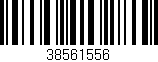 Código de barras (EAN, GTIN, SKU, ISBN): '38561556'