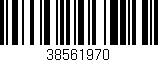 Código de barras (EAN, GTIN, SKU, ISBN): '38561970'