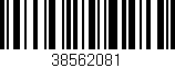 Código de barras (EAN, GTIN, SKU, ISBN): '38562081'