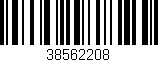 Código de barras (EAN, GTIN, SKU, ISBN): '38562208'