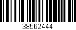 Código de barras (EAN, GTIN, SKU, ISBN): '38562444'