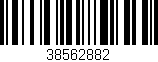 Código de barras (EAN, GTIN, SKU, ISBN): '38562882'