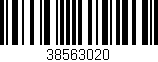 Código de barras (EAN, GTIN, SKU, ISBN): '38563020'