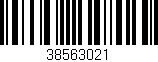 Código de barras (EAN, GTIN, SKU, ISBN): '38563021'