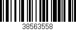 Código de barras (EAN, GTIN, SKU, ISBN): '38563558'