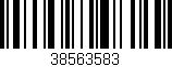 Código de barras (EAN, GTIN, SKU, ISBN): '38563583'