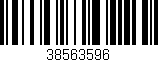 Código de barras (EAN, GTIN, SKU, ISBN): '38563596'