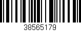 Código de barras (EAN, GTIN, SKU, ISBN): '38565179'