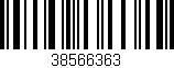 Código de barras (EAN, GTIN, SKU, ISBN): '38566363'