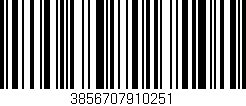 Código de barras (EAN, GTIN, SKU, ISBN): '3856707910251'