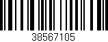 Código de barras (EAN, GTIN, SKU, ISBN): '38567105'