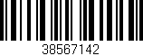 Código de barras (EAN, GTIN, SKU, ISBN): '38567142'