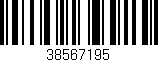 Código de barras (EAN, GTIN, SKU, ISBN): '38567195'