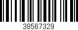 Código de barras (EAN, GTIN, SKU, ISBN): '38567329'
