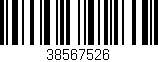 Código de barras (EAN, GTIN, SKU, ISBN): '38567526'