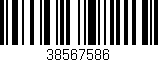 Código de barras (EAN, GTIN, SKU, ISBN): '38567586'