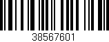 Código de barras (EAN, GTIN, SKU, ISBN): '38567601'