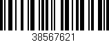 Código de barras (EAN, GTIN, SKU, ISBN): '38567621'