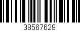 Código de barras (EAN, GTIN, SKU, ISBN): '38567629'