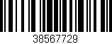 Código de barras (EAN, GTIN, SKU, ISBN): '38567729'