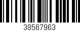 Código de barras (EAN, GTIN, SKU, ISBN): '38567963'