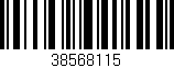 Código de barras (EAN, GTIN, SKU, ISBN): '38568115'