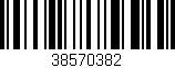 Código de barras (EAN, GTIN, SKU, ISBN): '38570382'
