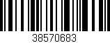 Código de barras (EAN, GTIN, SKU, ISBN): '38570683'