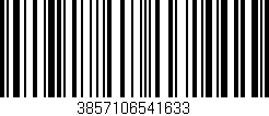 Código de barras (EAN, GTIN, SKU, ISBN): '3857106541633'