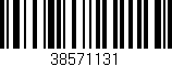 Código de barras (EAN, GTIN, SKU, ISBN): '38571131'