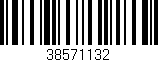 Código de barras (EAN, GTIN, SKU, ISBN): '38571132'