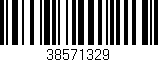Código de barras (EAN, GTIN, SKU, ISBN): '38571329'