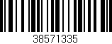 Código de barras (EAN, GTIN, SKU, ISBN): '38571335'