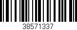 Código de barras (EAN, GTIN, SKU, ISBN): '38571337'