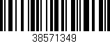 Código de barras (EAN, GTIN, SKU, ISBN): '38571349'