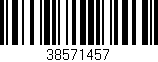 Código de barras (EAN, GTIN, SKU, ISBN): '38571457'