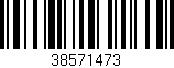 Código de barras (EAN, GTIN, SKU, ISBN): '38571473'