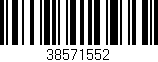 Código de barras (EAN, GTIN, SKU, ISBN): '38571552'