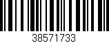 Código de barras (EAN, GTIN, SKU, ISBN): '38571733'