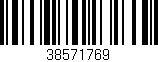 Código de barras (EAN, GTIN, SKU, ISBN): '38571769'
