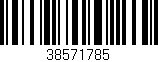Código de barras (EAN, GTIN, SKU, ISBN): '38571785'