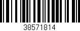 Código de barras (EAN, GTIN, SKU, ISBN): '38571814'