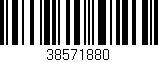 Código de barras (EAN, GTIN, SKU, ISBN): '38571880'