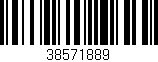 Código de barras (EAN, GTIN, SKU, ISBN): '38571889'