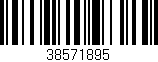 Código de barras (EAN, GTIN, SKU, ISBN): '38571895'