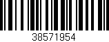 Código de barras (EAN, GTIN, SKU, ISBN): '38571954'