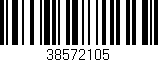 Código de barras (EAN, GTIN, SKU, ISBN): '38572105'