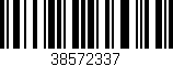 Código de barras (EAN, GTIN, SKU, ISBN): '38572337'
